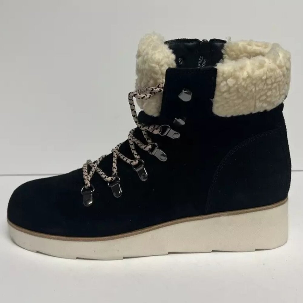 Sanctuary Womens Apres Boots Black Size 10 M